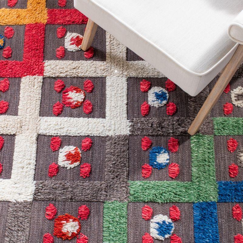 Casablanca CSB576 Hand Loomed Indoor Area Rug - Blue/Green - 8'x10' - Safavieh