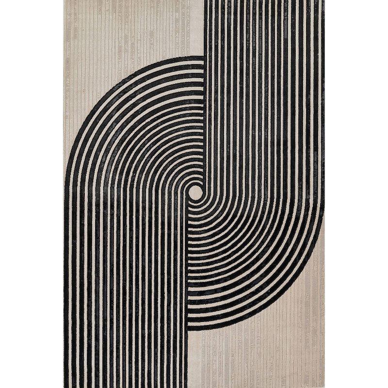 Momeni Xander Dean Machine Loomed Rug Ivory