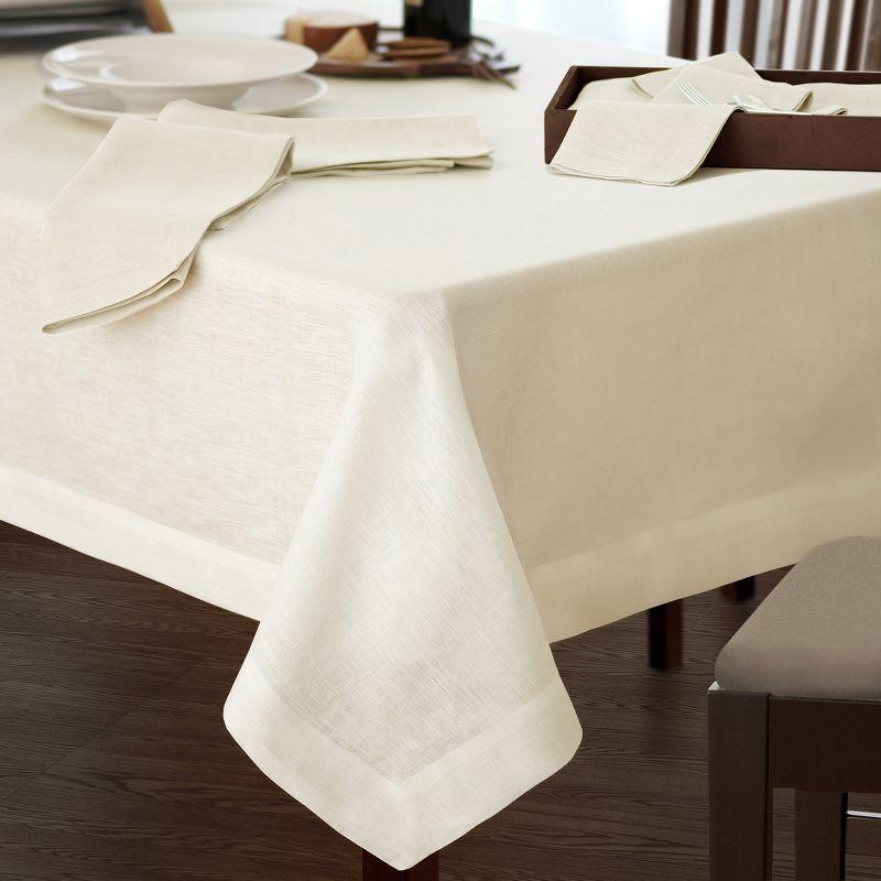 Villeroy & Boch La Classica Solid Color Linen Tablecloth & Reviews | Wayfair