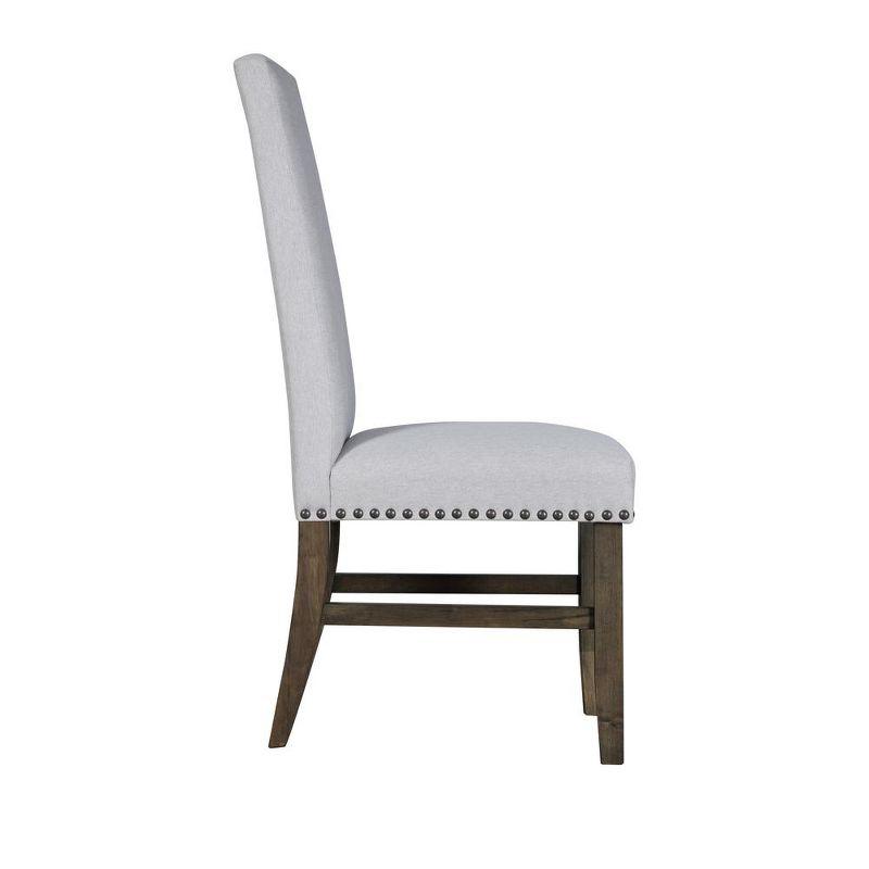New Classic Furniture, Julius Upholstered Dining Chair (2 Per Carton)-Walnut
