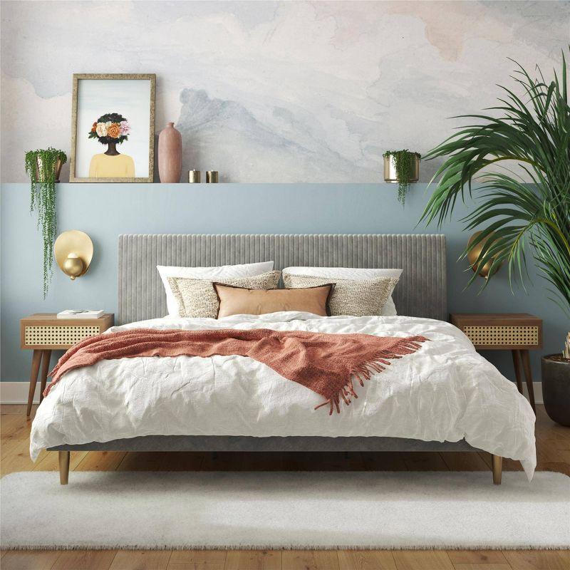 Daphne Upholstered Platform Bed