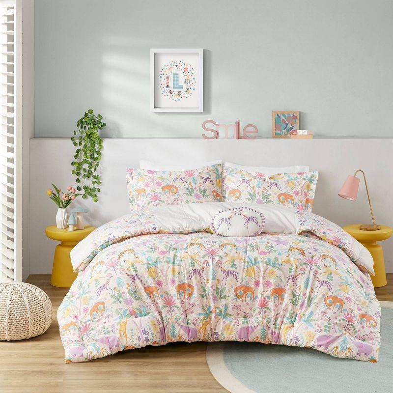 Urban Habitat Kids Lulu Reversible Cotton Printed Floral Comforter Set