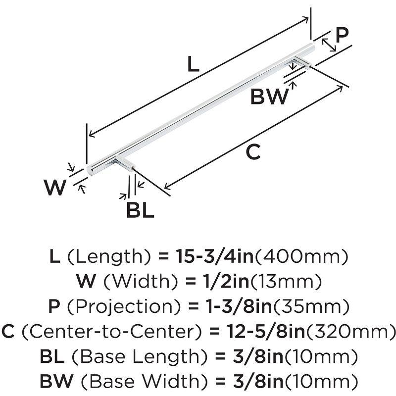 Bar Pulls 12 5/8" Center to Center Bar Pull