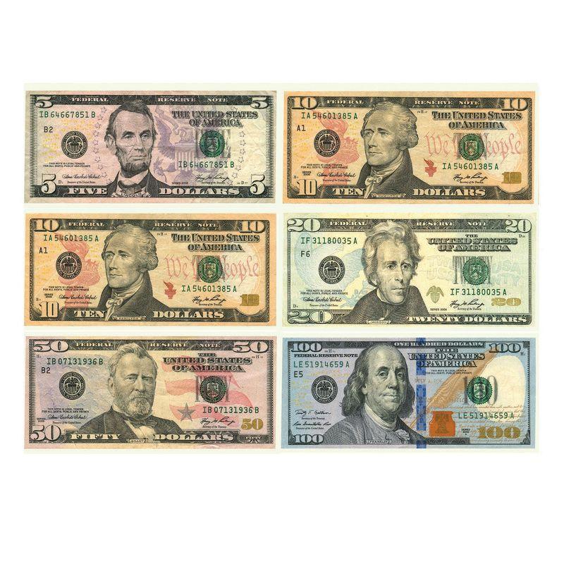 Ashley Productions Math Die-Cut Magnets, U.S. Dollars