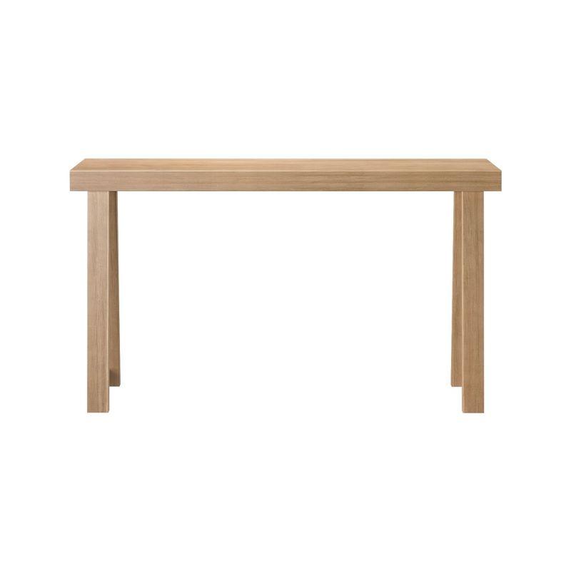 Plank+Beam 56" Classic Console Table, Solid Wood Entryway Table, Foyer Tables, Narrow Console Tables