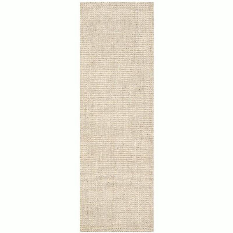 Natural Fiber NF730 Hand Woven Indoor Runner Rug - Ivory - 2'3"x11' - Safavieh.