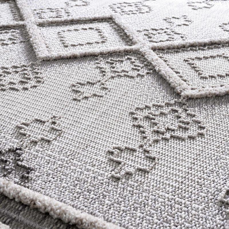 Hauteloom Rectangle Area Rug   Charcoal