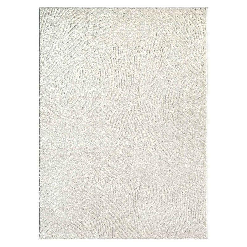 Luxe Weavers Abstract Wave Area Rug