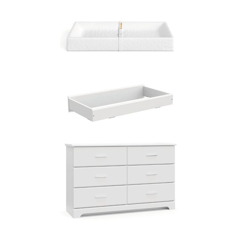 Brookside 6 Drawer Double Dresser