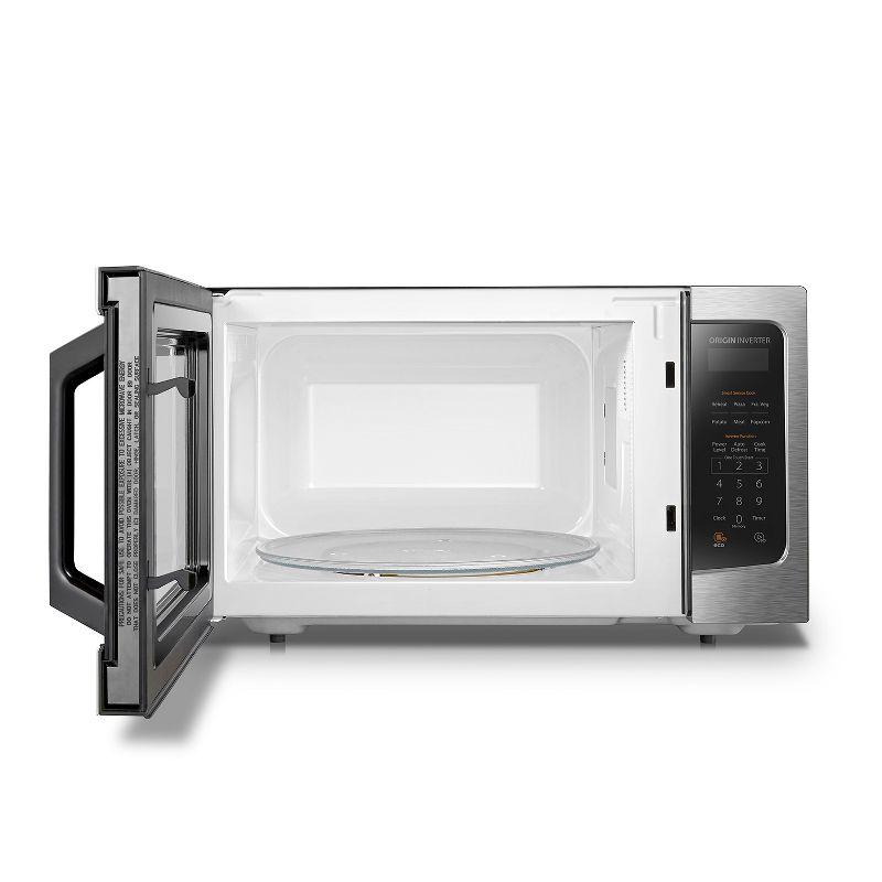 Toshiba TOSHIBA 1.6 Cu.ft Countertop Microwave Oven, Inverter, Smart Sensor, 13.6" Turntable, 1250W, Silver ML-EM45PIT(SS)