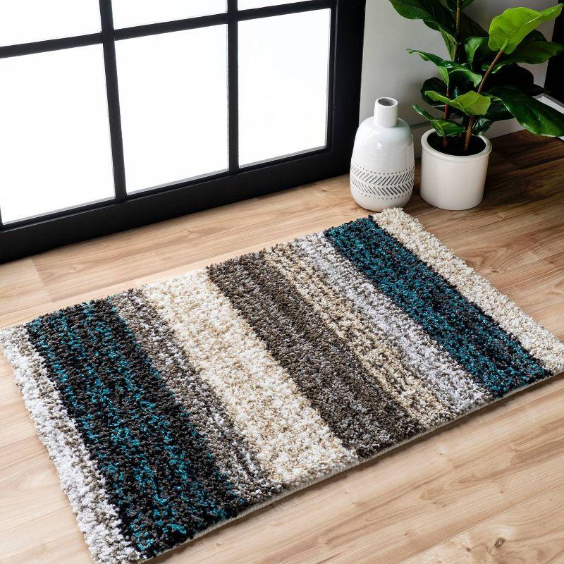 Drey Ombre Shag Area Rug - nuLOOM