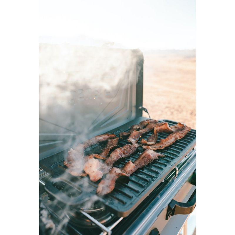 Stansport Pre-Seasoned Cast Iron Griddle with Reversible Cooking Surface