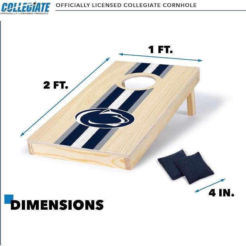 NCAA Penn State Nittany Lions 1'x2' Wood Cornhole Set