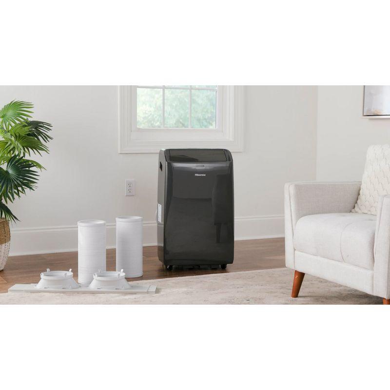 HiSense 8,000 BTU Smart Portable Air Conditioner with Wi-fi and Remote Control for Rooms up to 350 sq. ft.