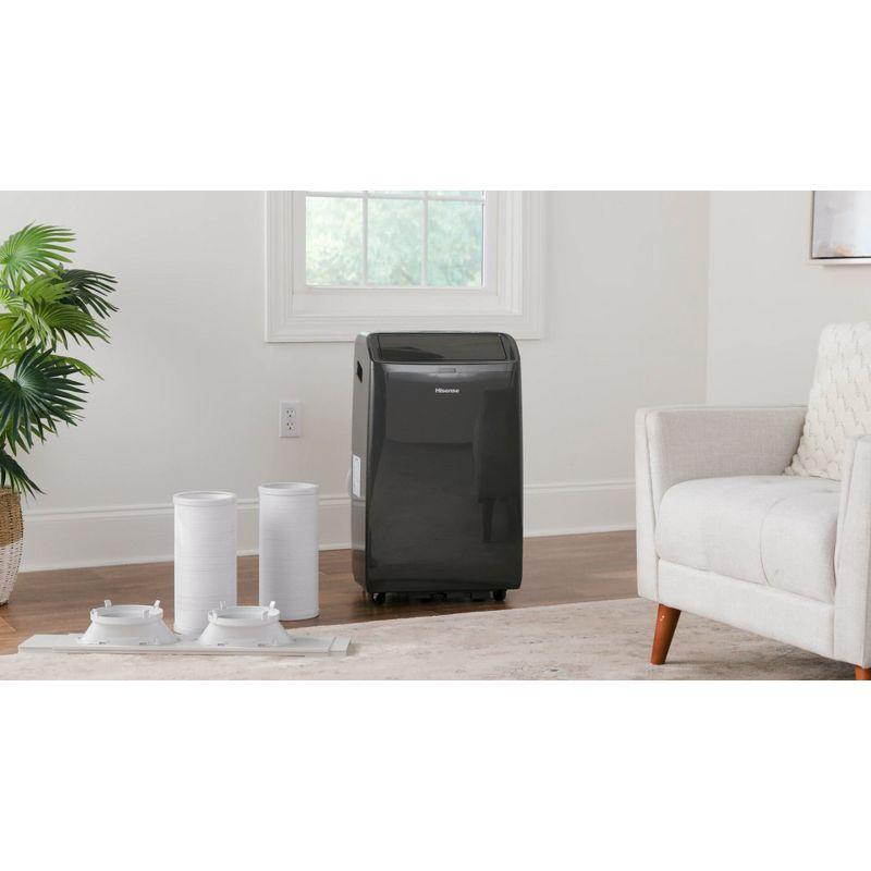 8,000 BTU Smart Portable Air Conditioner with Wi-fi and Remote Control for Rooms up to 350 sq. ft.