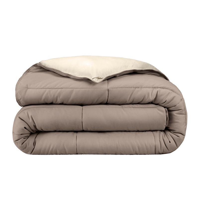 Bare Home Premium Ultra Soft Modern & Contemporary Box Stitch Comforter