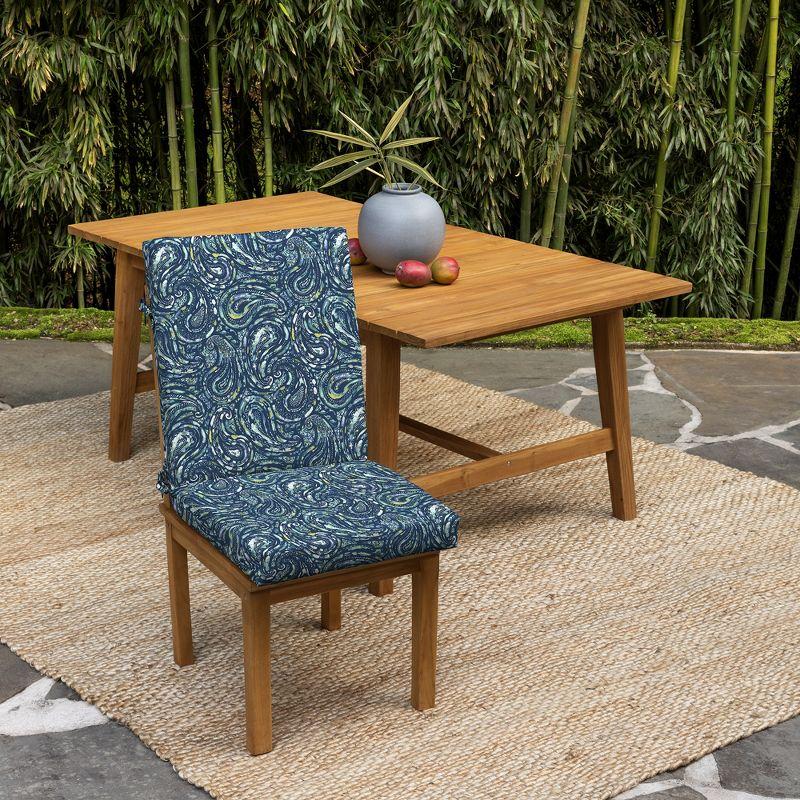 Outdoor 3.5'' Dining Chair Seat / Back Cushion