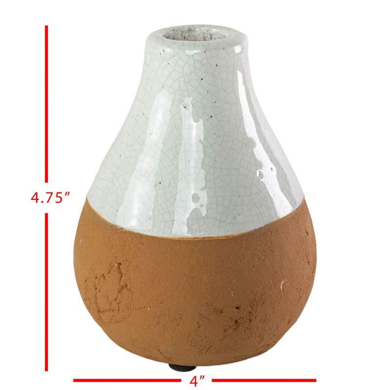 Terracotta Dipped Terracotta Bud Vase by Foreside Home & Garden