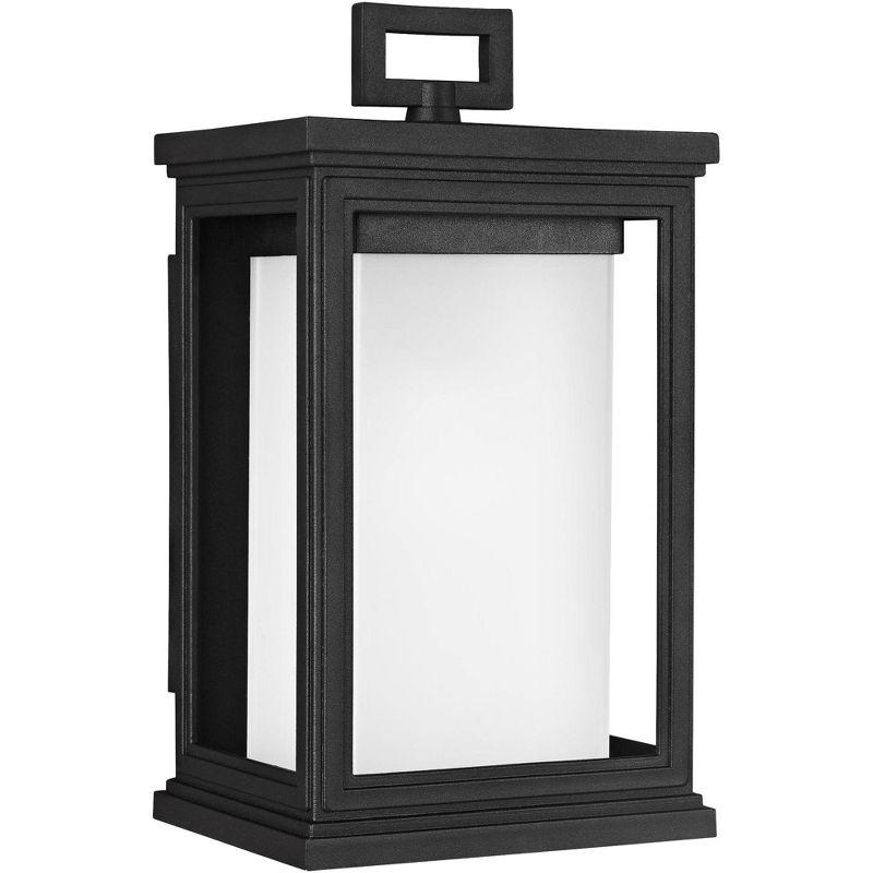 Generation Lighting Roscoe 11 1/2"H Black Outdoor Wall Light