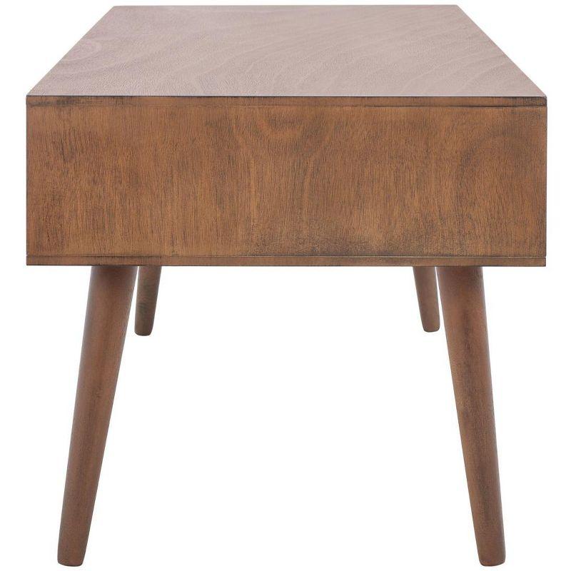 Mozart Mid-Century Coffee Table - Brown - Safavieh