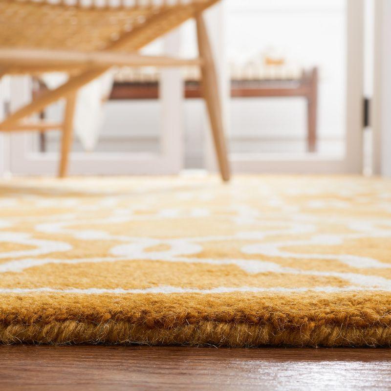 Dip Dye DDY539 Hand Tufted Indoor Area Rug - Gold/Ivory - 9'x12' - Safavieh