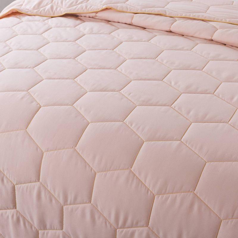 King Pearl Blush Spicy Mustard Down Alternative Blanket