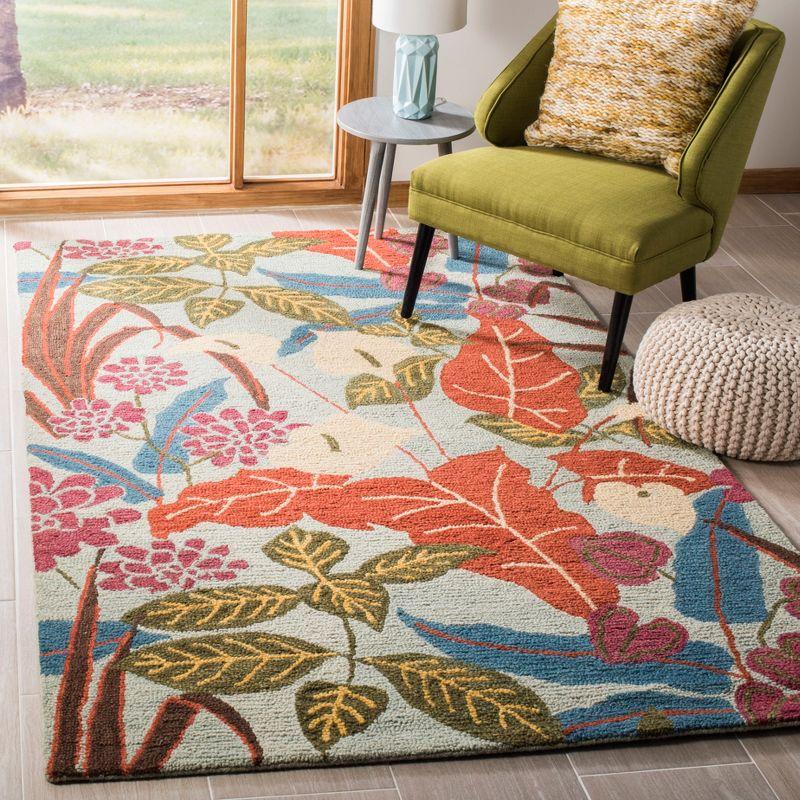 Blossom BLM674 Hand Hooked Area Rug  - Safavieh