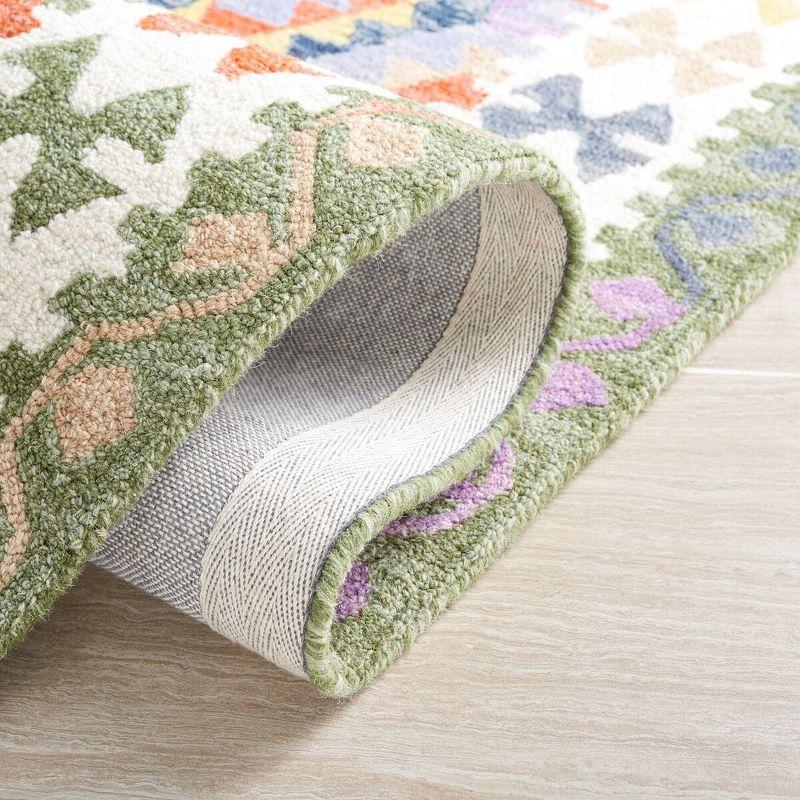 Aspen APN415 Hand Tufted Area Rug - Ivory/Grey - 3'x5' - Safavieh.