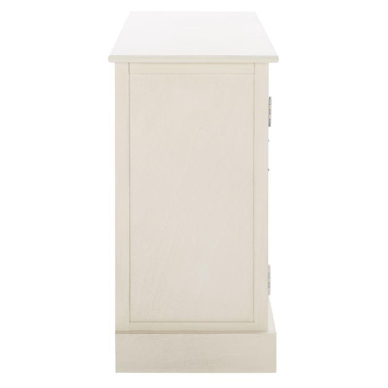 Peyton 2 Door Sideboard - Distressed White - Safavieh