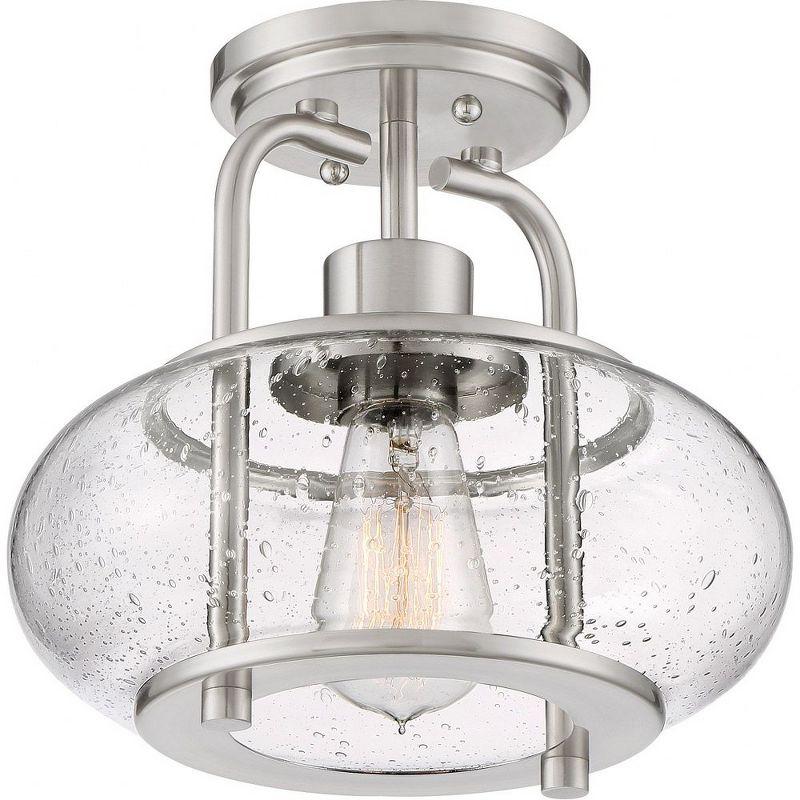 Quoizel Lighting Trilogy 1 - Light Semi-Flush Mount in  Brushed Nickel