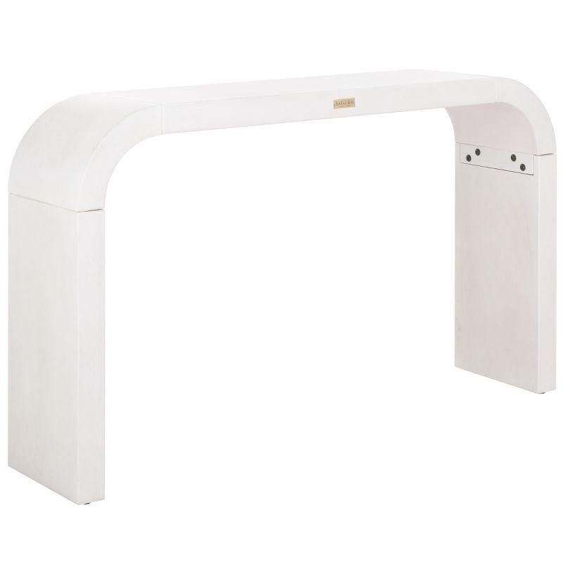 Liasonya Curved Console Table - Safavieh