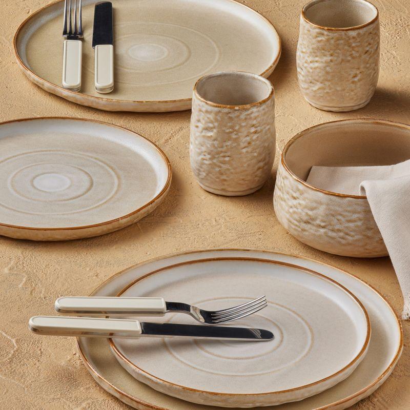 Shosai Stone by Mercer Project Shosai 16-Piece Dinnerware Set Stoneware