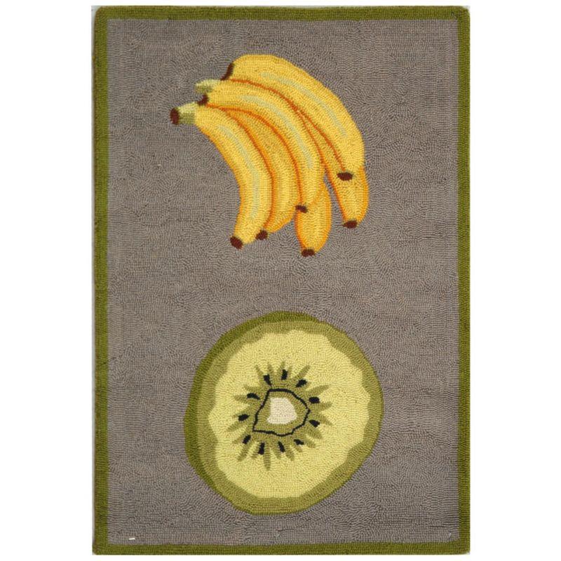 Chelsea HK265 Handmade Accent Rug - 2'6"x4' - Stone - Safavieh