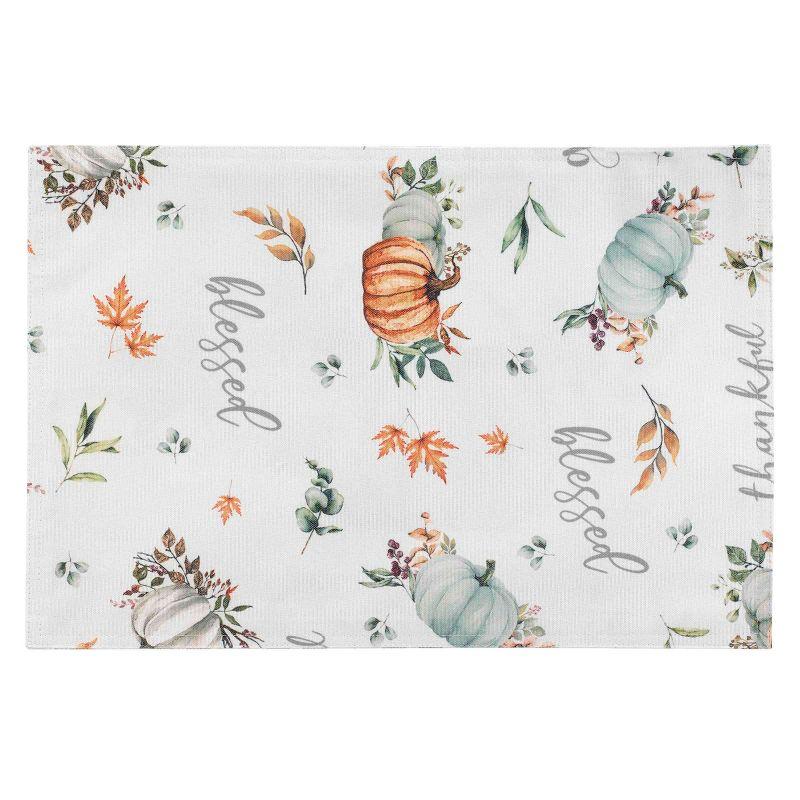 Polyester No Pattern Rectangle Placemat