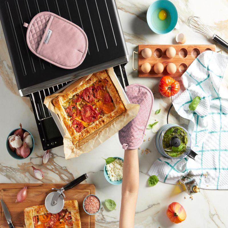 KitchenAid® KitchenAid Asteroid Solid Diamond Potholder (Set of 2)