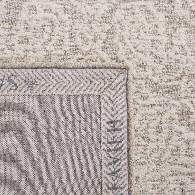 Metro MET998 Hand Tufted Indoor Area Rug - Natural/Ivory - 4'x6' - Safavieh