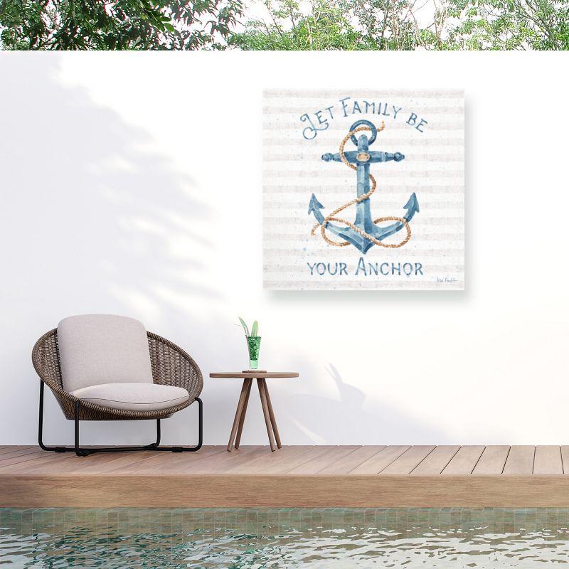 Trademark Fine Art - Lisa Audit 'Nautical Life Iv' Outdoor Canvas - 14x14