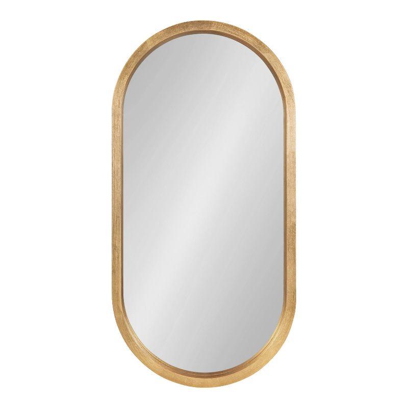 Travis Oval Wall Mirror - Kate & Laurel All Things Decor