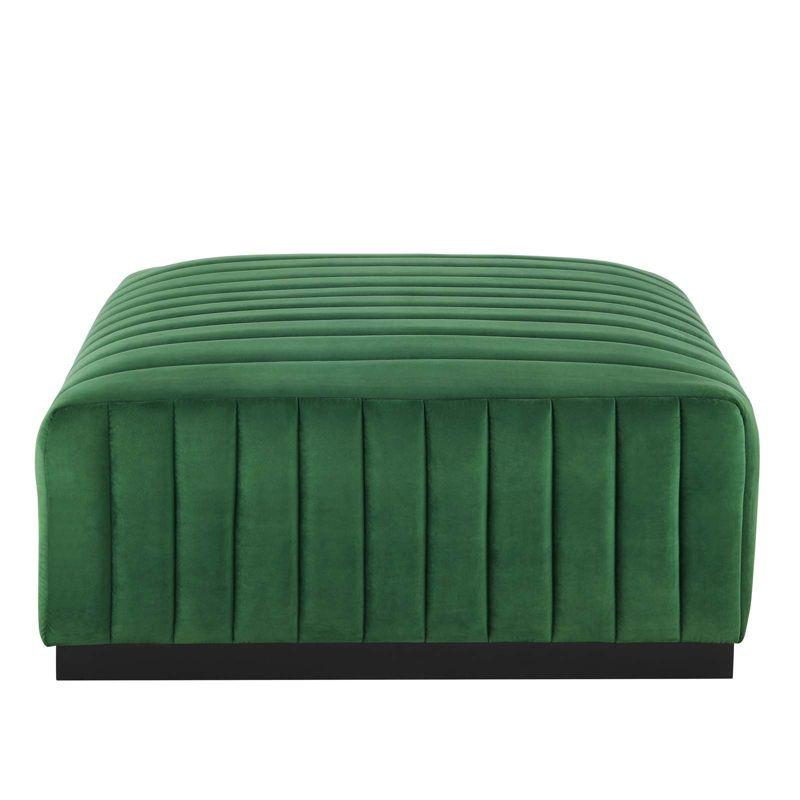 Modway Conjure Channel Tufted Performance Velvet Ottoman