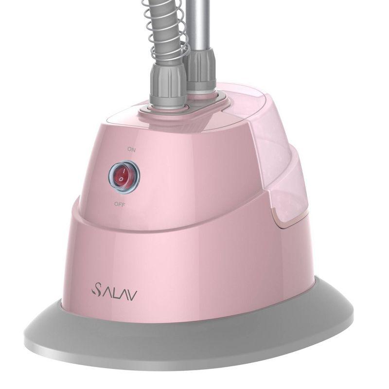 SALAV Salav Performance Series Single-Bar Garment Steamer with 360-Swivel Folding Adjustable Hanger