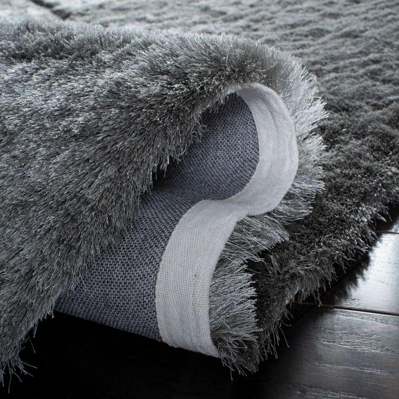 Steelside™ Annike Handmade Tufted Gray Area Rug