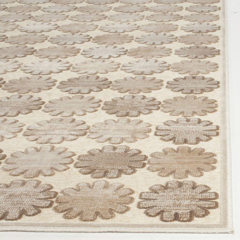 Martha Stewart Collection - MSR7430 - Indoor Power Loomed Area Rugs - Stone/Cream - 8'x10'