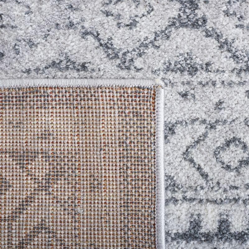 Toscana TOS658 Power Loomed Area Rug - Grey/Ivory - 6'7"x6'7" - Safavieh.