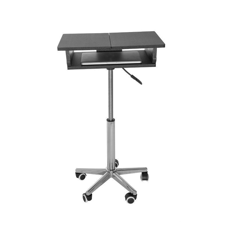 Folding Table Laptop Cart Graphite - Techni Mobili