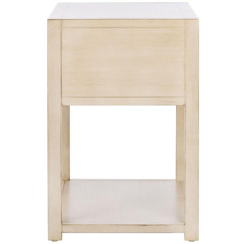 Yudi 1 Drawer 1 Shelf Nightstand  - Safavieh