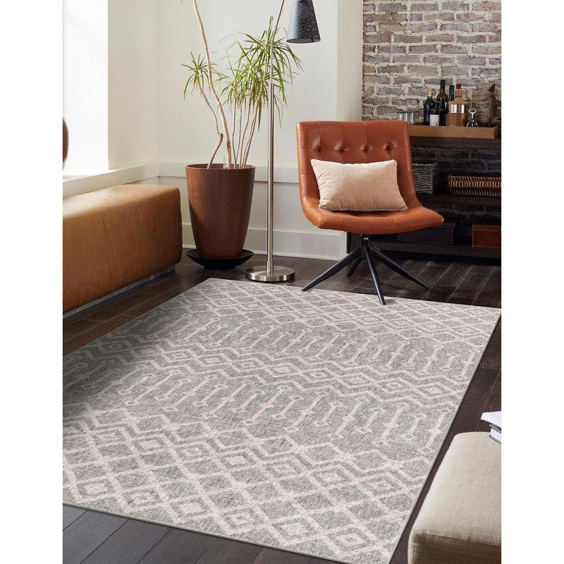 Unique Loom Eco Trellis Area Rug