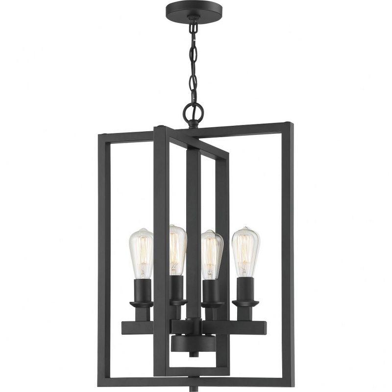 Craftmade Lighting Chicago 4 - Light Chandelier in  Flat Black
