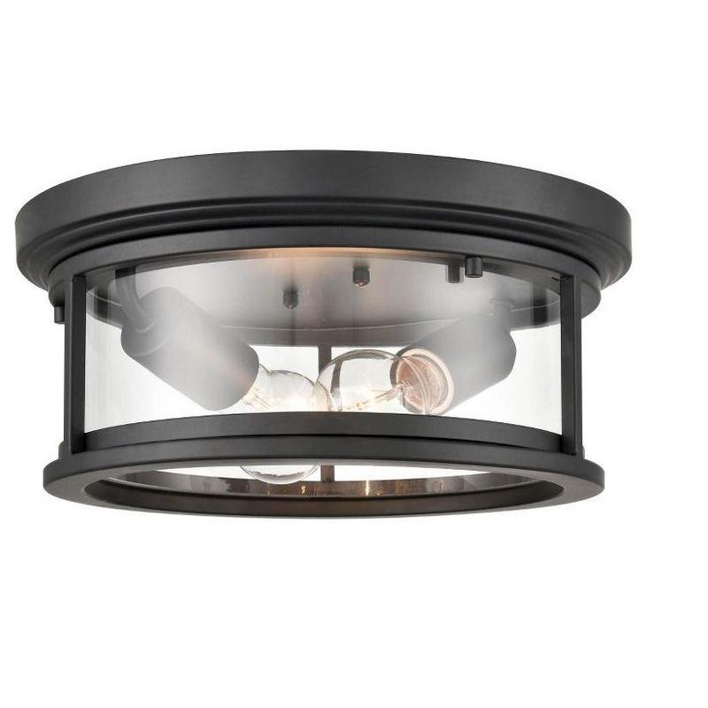 Millennium Lighting Bresley 2 - Bulb Outdoor Flush Mount