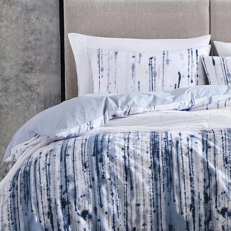 Sokal Duvet Cover Set Indigo Blue - City Scene