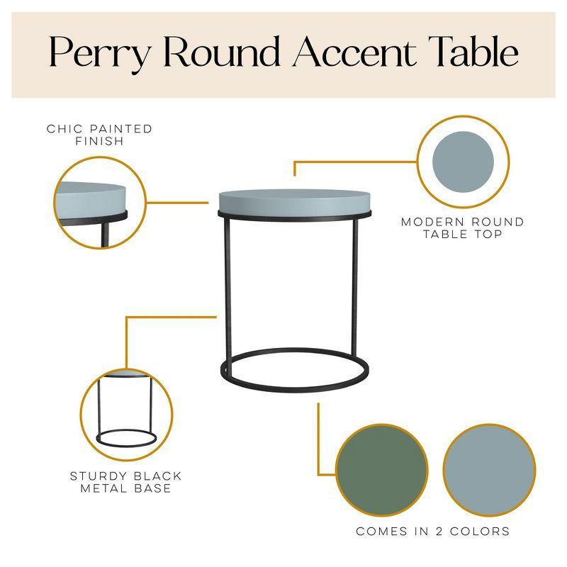 Cortney's Collection Perry Round Accent Table